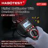 HABOTEST HT130B Высокоточный цифровой мультиметр Измеритель переменного/постоянного тока Измеритель напряжения и сопротивления Электрик ЖК-экран Ом NCV