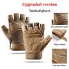 Wear-Resistant Motorcycle Gloves Anti-Slip Half Finger Gloves Racing Gloves  Outdoor Sport