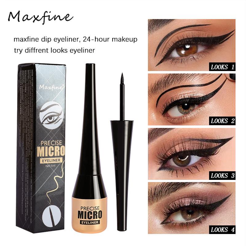MAXFINE Водостойкая подводка для глаз Dipping Liquid Eyeliner Pen 01
