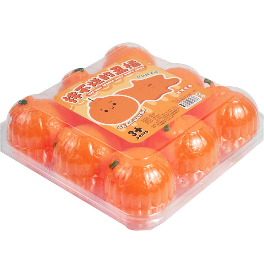Сквиши Арбузы Помидоры Апельсины Антистрессовые Мячики для Детей Взрослых Фруктовые Шарики из Теста Снятие Тревоги Растягивающиеся Мячики Сувениры для Вечеринки