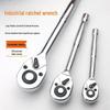 Reversible Quick Ratchet Wrench Set (24 Teeth) – 1/2", 3/8", 1/4" Sizes for Auto Repair