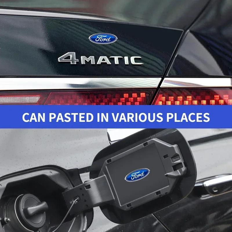 Car Sticker 2026 For Ford Car Logo Car Chair Sun Visor Universal Large Sticker Decoration For Ford Focus 2 MK2 3 4 ST Mondeo Fes