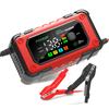 Автомобильное зарядное устройство FOXSUR Интеллектуальное зарядное устройство с функцией большого цветного дисплея, нескольких устройств