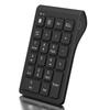Ultra-thin, Wireless Bluetooth Type-C Numeric Keypad, 22-Key Rechargeable, Compact and Portable, Multi-Function Number Pad for PCs, Laptops, and