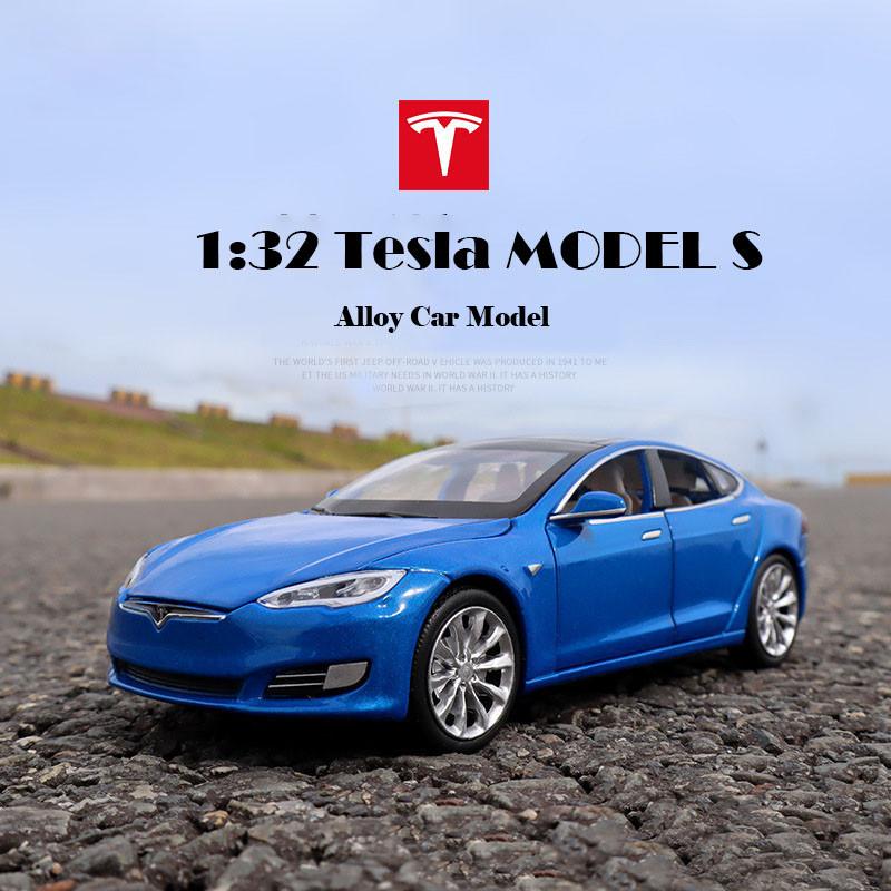 1/32 Tesla MODEL S Модель автомобиля из сплава Литые игрушечные машинки Игрушечные машинки Бесплатная доставка Детские игрушки для детей Подарки Игрушка для мальчика