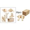 Multifunctional Wooden Stacking Building Set for Cognitive Development And Girls, Ideal Early