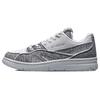 Баскетбольные кроссовки Li Ning 937 Deluxe Low Fabric Shock Absorbing Slip Non-Slip Durable Rebound Low Top Retro, женские кроссовки, серые AGBR050-5