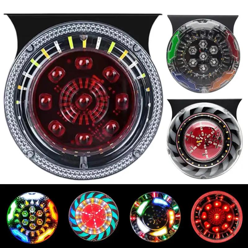 1 шт. 12 В-24 В задний фонарь мигающий светодиодный водонепроницаемый стробоскопический сигнальный фонарь для грузовиков, фургонов, внедорожников, джипов, автомобилей