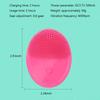 Electric Silicone Facial Cleaner Three Speed Adjustable Skin Friendly Silicone Facial Brush Super Waterproof and Rechargeable Facial Cleaner