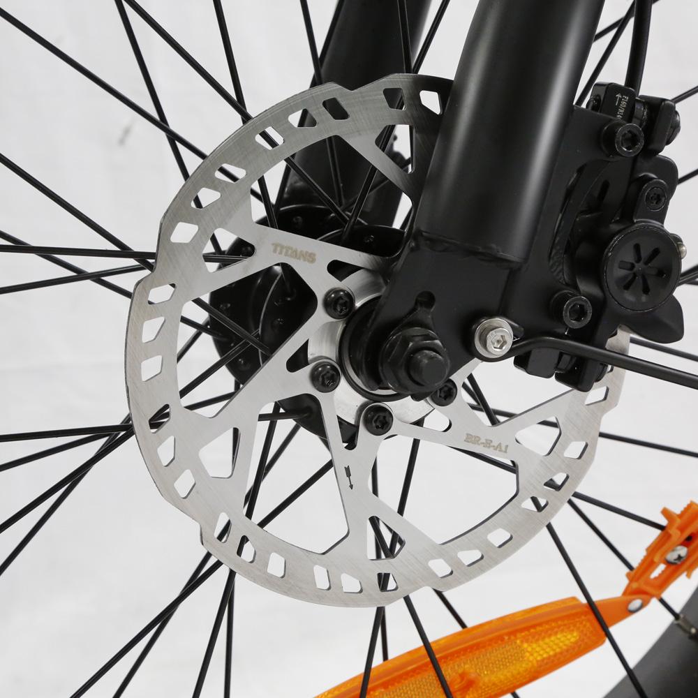 Электровелосипед Lamiter K750 20" Мотор 750 Вт Электрический грузовой велосипед для взрослых 48 В 20 Ач Дисплей LCD Shimano 7 скоростей Зеленый