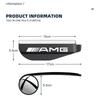 2pcs Car 360° Auxiliary Rain Eyebrow Mirror Wide Angle HD Glass For Mercedes Benz AMG W212 W213 W205 W177 W247 W176 CLS CLA EE8