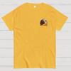 Red Five Standing By Front And Back Printing 100% Cotton Summer Casual Cool Loose T-Shirt