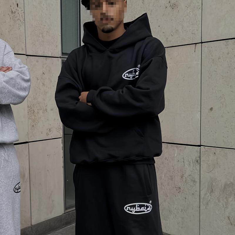 Европейский и американский осенне-зимний тренд уличной моды, осенне-зимняя повседневная толстовка с капюшоном