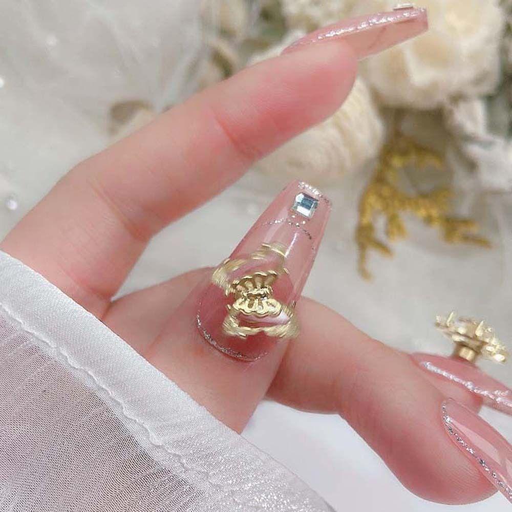 Accessories Butterfly Nail Art Rhinestones Nail Jewelry Nail Art Decorations Rotating Nail Drills