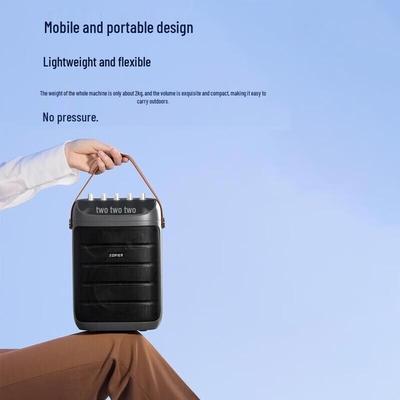 Edifier PK305 Портативная уличная Bluetooth-колонка для караоке, штекер CN (адаптер в комплекте)