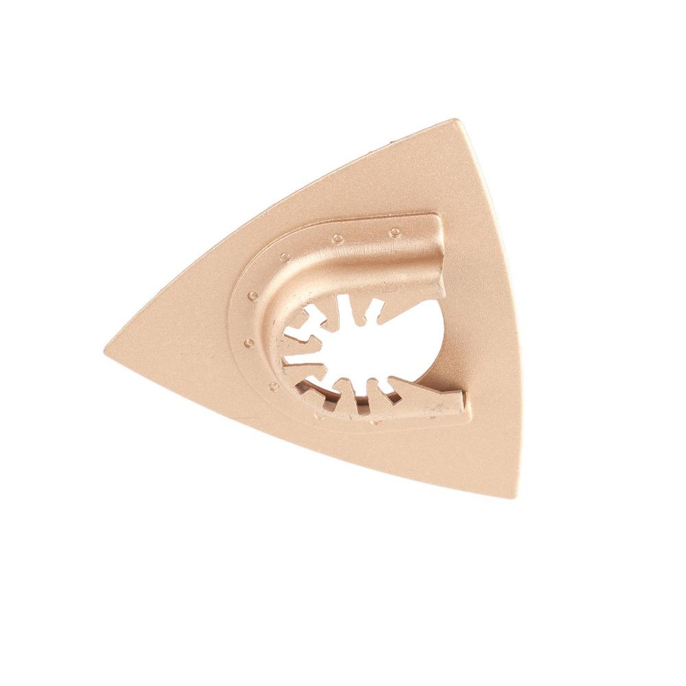 5pcs Carbide Rasp Blades Triangular Carbide Blades Carbide Grit Oscillating Tool Blades Rasping
