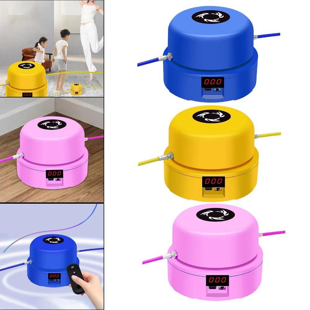 Remote Control Electric Rope Skipping Machine Digital Counter Skipping Rope Machine Indoor