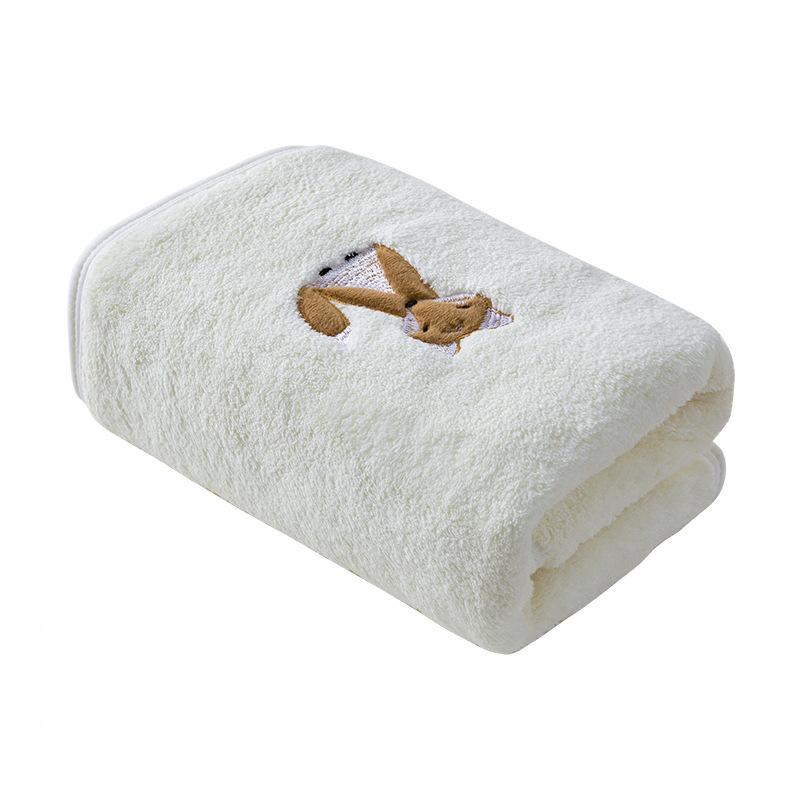 Cartoon Absorbent Towels Coral Fleece Face Towel for Adults Kids Soft Bath Hand Towel Gift Bathroom Towels for Home Bathroom