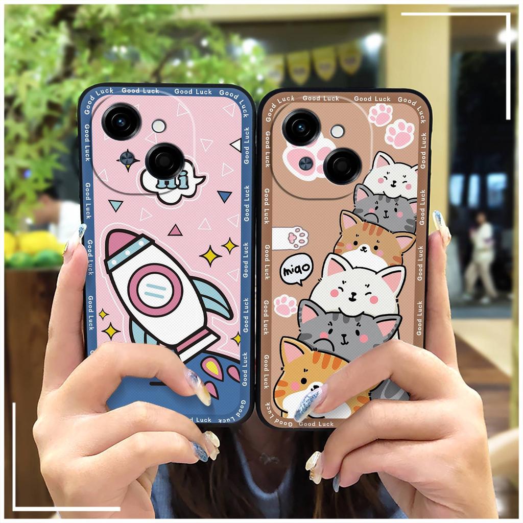 Модный дизайн силиконовый чехол для телефона Tecno POP9 4G/Spark GO 1/KL4 прочный ударопрочный антипылевой антидетонационный мультяшный милый