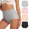 Women Colorblock Briefs Comfy Breathable Stretchy Panties Women's Lingerie & Underwear