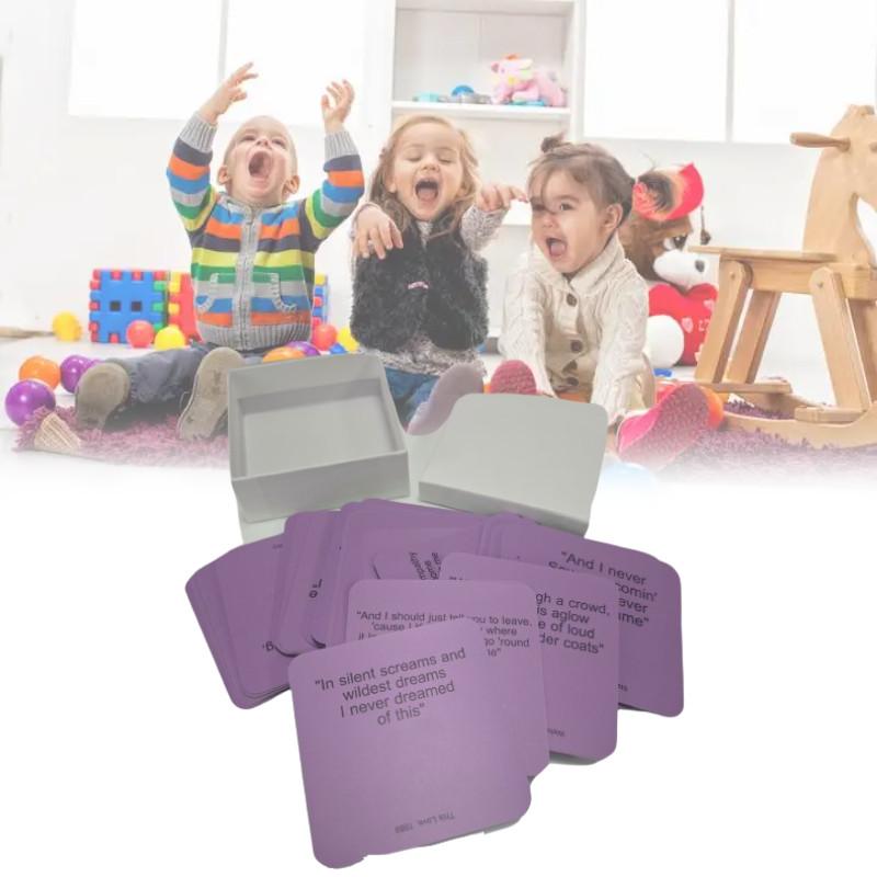 Абсолютное Наслаждение Для Всех Свифтис Лирический Челлендж Карточная Игра Игрушка Дети