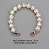 Classic Short Pearl Bag Beaded Handle Chain For Women Girls Bags Tote Bag Handle Replacement Pearl Chain Bag Accessories