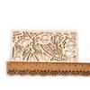 5Pcs/set Hollow Rectangle Wood Crafts For DIY Scrapbook Wooden Slices Embellishment Home Decorations Handmade Ornaments