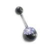 Les Trésors De Lily [I9485] - Purple 'Crystal' Body Piercing