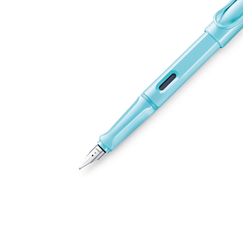 LAMY EF Extra Fine Fountain Pen, Safari Aquasky LD1AS-EF, Officially Imported