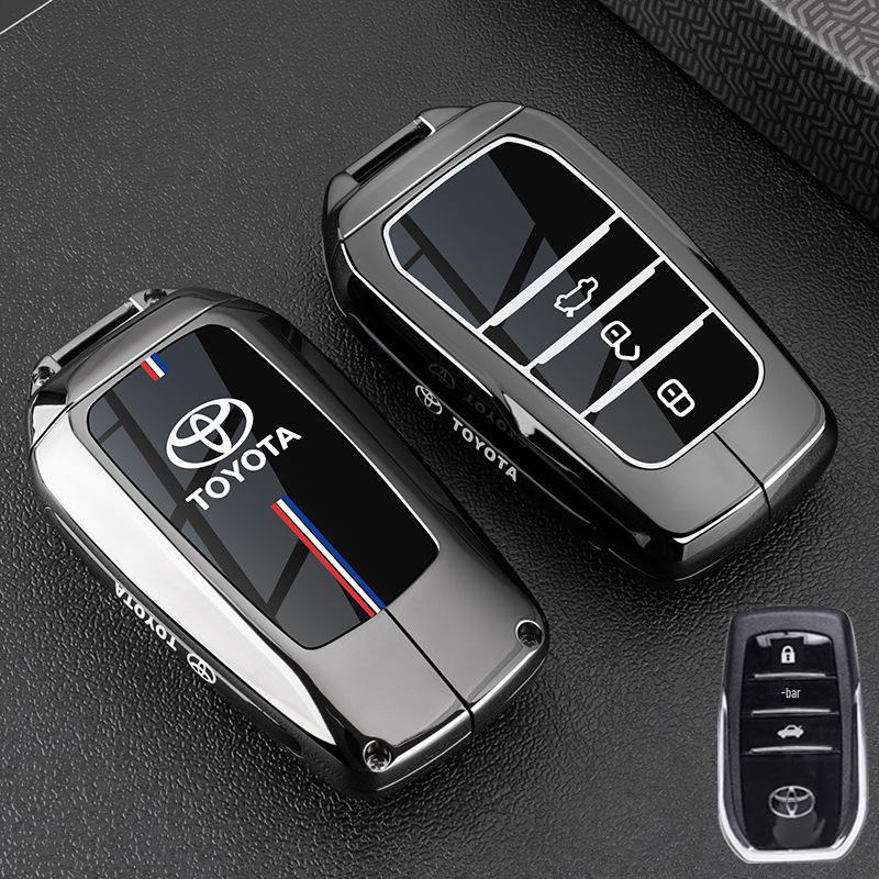 Чехол для ключа Toyota 2024 для Asia Dragon, Camry, Corolla, Lelink, Highlander, Rongfang - чехол для ключа и пряжка
