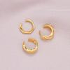 3pcs Set Alloy Helix Cartilage Clip Irregular Women Earrings Molten Ear Cuff Set  Chunky Jewelry Kit