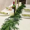 Winter Greenery Garland Artificial Pine Needle Garland Christmas Hanging Faux Pine Branch