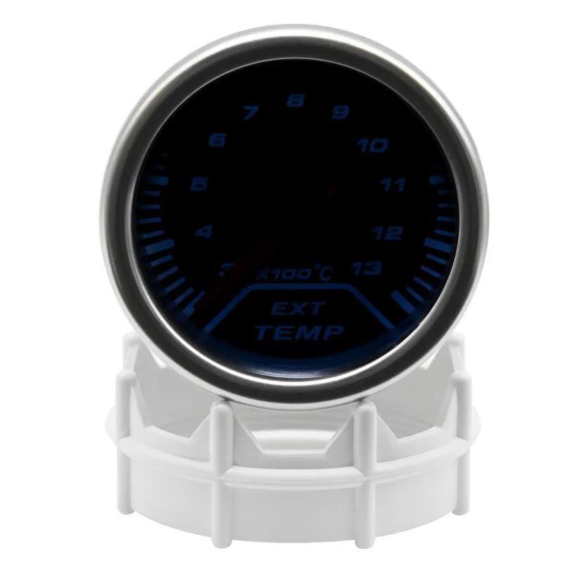 2" 52mm Exhaust Gas Temperature Gauge Auto Car LED EGT Voltmeter Tachometer Turbo Boost Oil Water Temp Gauge For Car Racing 12V