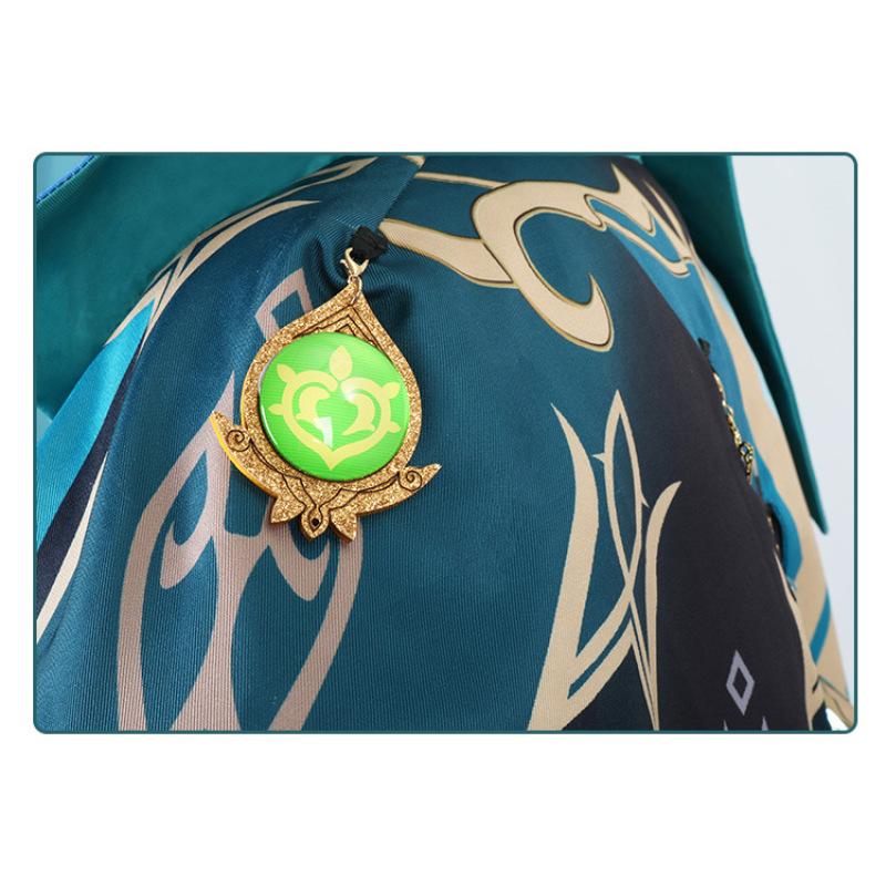 Костюм для косплея Al Haitham, парик Alhaitham, униформа на Хэллоуин, наряды Alhaitham, карнавальные ролевые игры