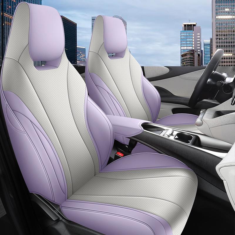 Universal Leather Car Seat Cushion for BYD Dolphin - All-Season Model