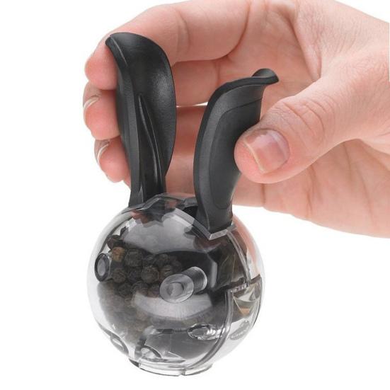 Мельница для перца, соляная мельница, регулируемая степень грубости, шейкер для специй, форма кроличьих ушей