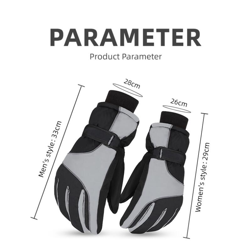 Зимние теплые снежные перчатки водонепроницаемые лыжные перчатки термо перчатки с сенсорным экраном спортивные велосипедные перчатки уличные теплые мотоциклетные перчатки