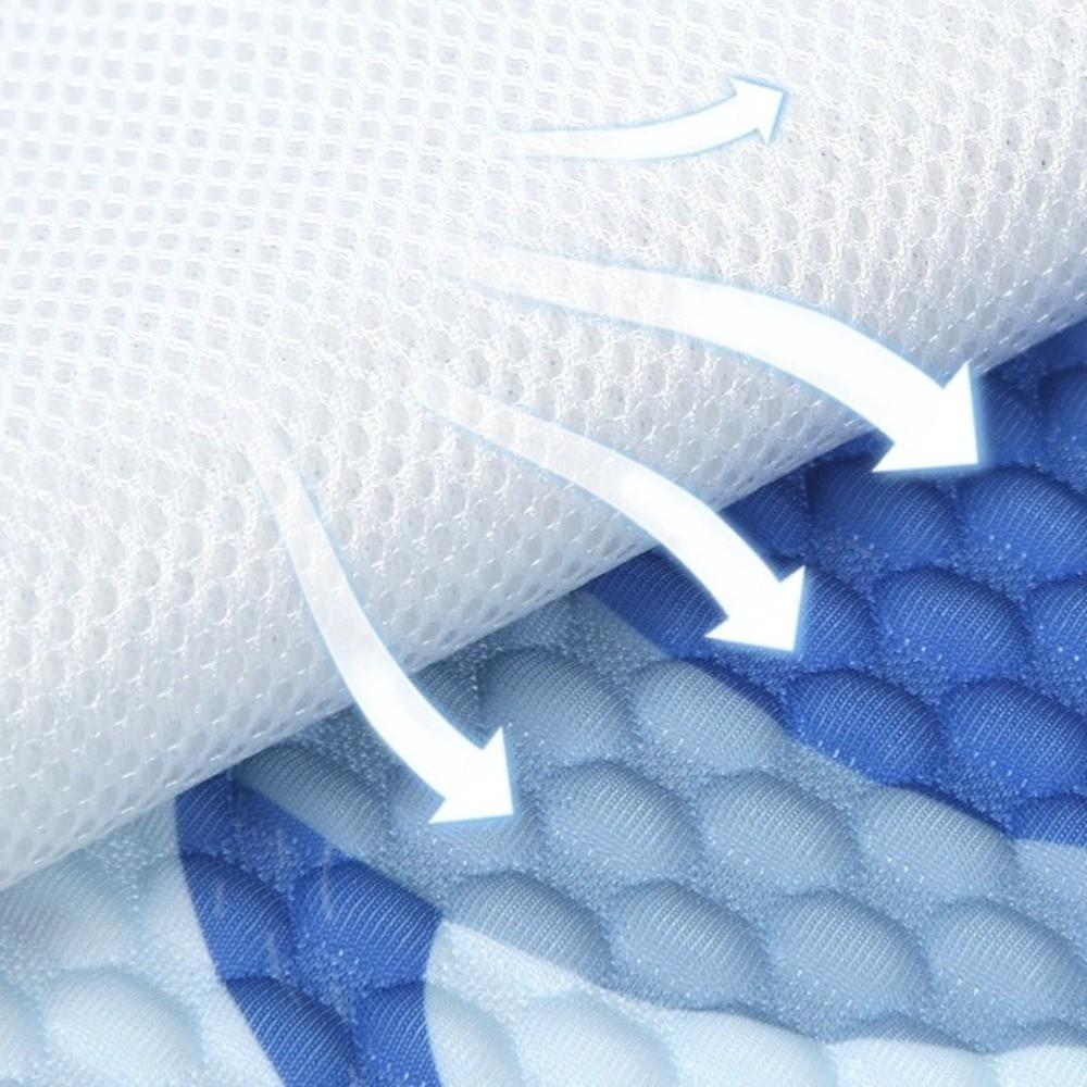 Моющаяся подушка на сиденье детской коляски из ледяного шелка, подушка для сна в детской коляске