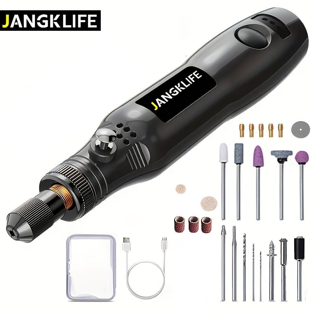 Беспроводные вращающиеся инструменты, набор шлифовальных станков с зарядкой через USB, беспроводная гравировальная ручка, набор инструментов для полировки «сделай сам», роторный инструмент для вырезания