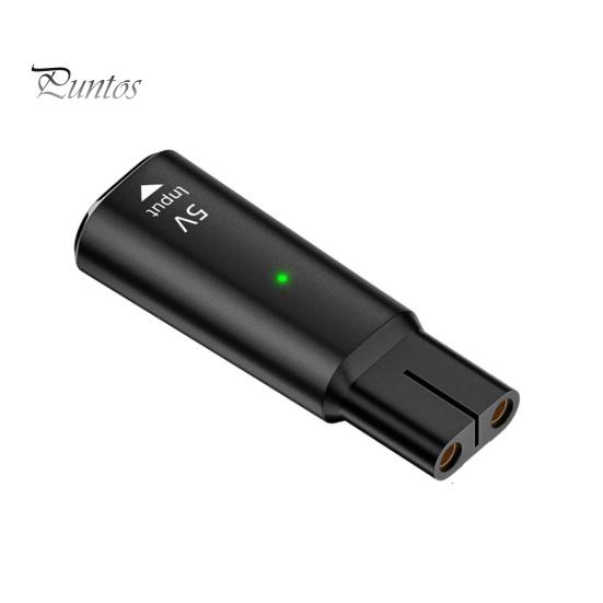 Type-C Shaver Power Adapter for Philips 4.3V/5V/8V/15V Aluminum Alloy Electric Shaver Charging Convertor Connector with LED Indicator