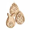 Bunnies Eggs Shape Cutouts Unfinished Wood Slices for Adult Children Painting Hanging Ornament Home Decoration