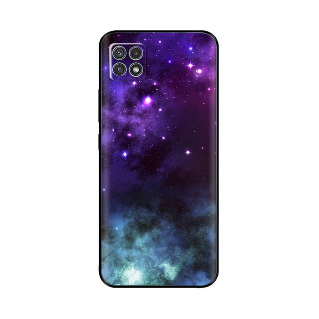 Чехол для Samsung A22, силиконовый мягкий чехол из ТПУ для телефона Samsung Galaxy A22 5g 4g Galaxya22 A 22, защитный бампер с цветочным принтом