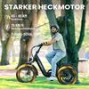 Electric Bicycle Kingbll Literide 500W Motor 20" Fat Tire City Foldable E-Bike 48V 13.5Ah Dual Disc Brakes 7 Speed Max Load 150Kg
