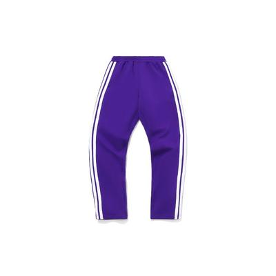 Li Ning повседневные спортивные штаны для бега мужские низы новые-Lakers-фиолетовые AKLQA41-2