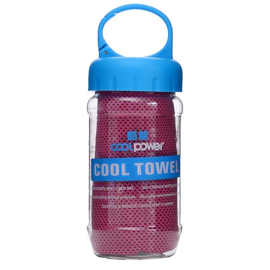 Сверхмягкое охлаждающее полотенце для любителей спорта - Быстросохнущее, Высокая воздухопроницаемость, Упаковано в бутылку для удобства