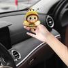 Acrylic Bee Hanging Decoration Single Side Printed Little Bee Ornament Car Rearview Mirror Keychain Pendant