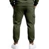 Мужские брюки-карго с начесом для зимних тренировок и повседневной носки