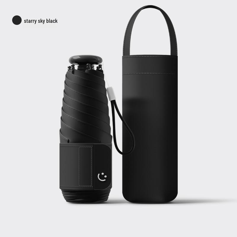 Мини Ультралегкие Капсульные Зонты: Женский солнцезащитный крем и защита от УФ-лучей с индивидуальной рекламой.