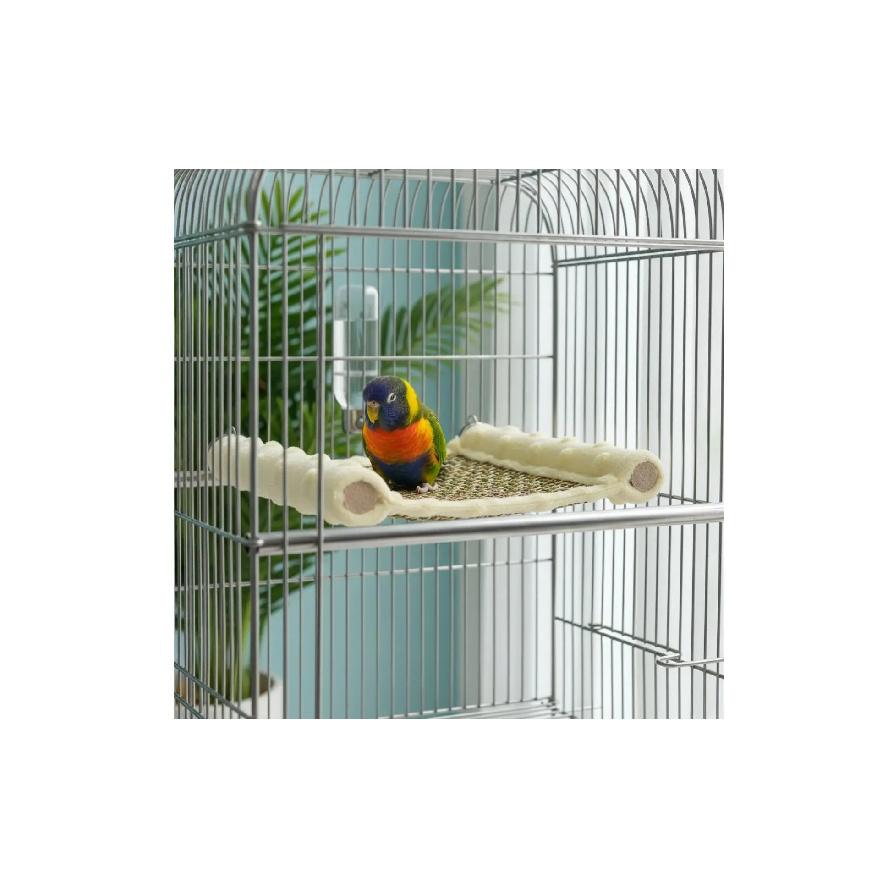 Parrot Hammock Bed Easy to Hang Bird Swing Bed Hanging Bird Nest Soft Soft Fabric Pet Accessory Play and Rest for Small Birds