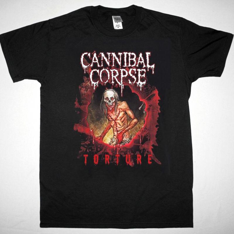 CANNIBAL CORPSE Футболки Torture Death Все размеры от S до 5XL Унисекс Футболка